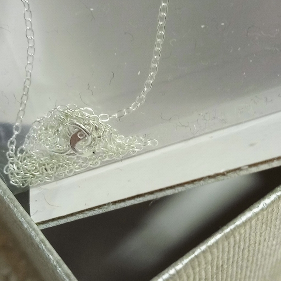 🆕 MARCASITE STERLING SILVER PENDENT & CHAIN - Picture 2 of 4